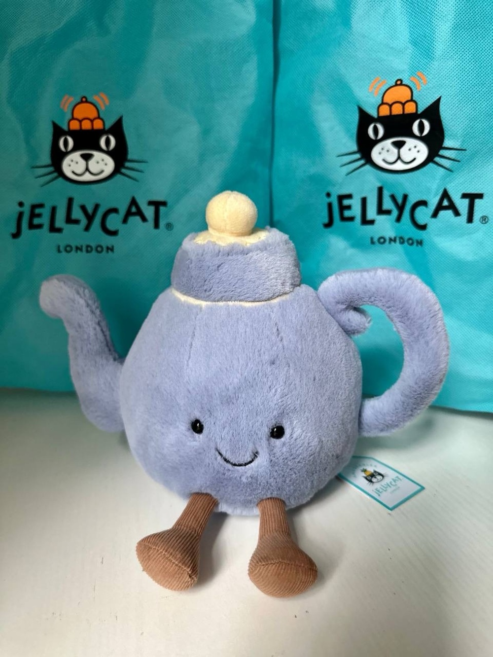 Jellycat Vicky Teapot Amusable BNWT